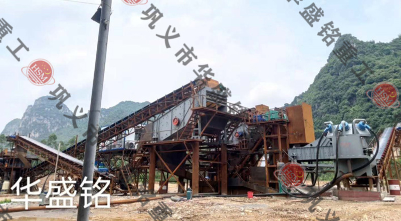 時產(chǎn)100噸石英石制砂機